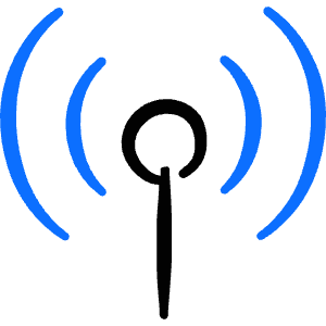 Wireless Wifi Signal Pole Icon from Freehand Duotone - Free Set