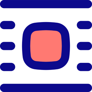 Word Wrap Around Bounding Box Icon from Flex Pop - Free Set
