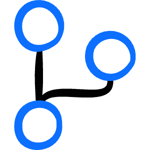 Workflow Branch Icon from Freehand Duotone - Free Set