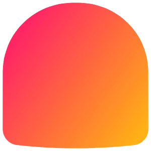 Wrap Arc Upper Icon from Flex Gradient - Free Set