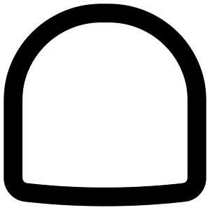Wrap Arc Upper Icon from Flex Remix - Free Set