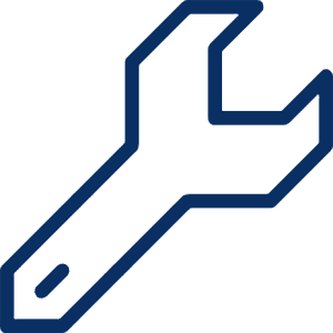 Wrench 1 Icon from Cyber Line - Free Set