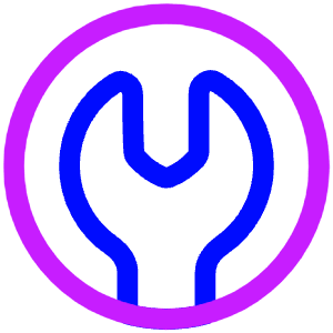Wrench Circle Icon from Plump Neon - Free Set