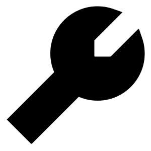 Wrench Icon from Sharp Solid - Free Set