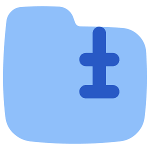 Zip Folder Icon from Flex Flat - Free Set