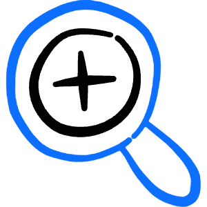 Zoom In Magnifier 1 Icon from Freehand Duotone - Free Set