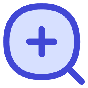 Zoom In Icon from Flex Duo - Free Set