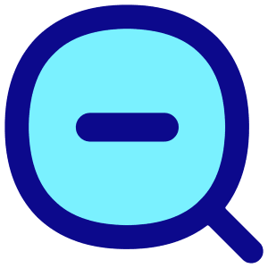 Zoom Out Icon from Flex Pop - Free Set