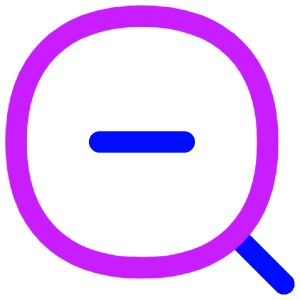 Zoom Out Icon from Flex Neon - Free Set