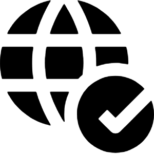 Network Check Approve Icon from Nova Solid - Free Set