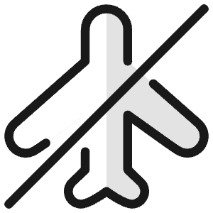 Airplane Mode Icon from Ultimate Colors - Free Set