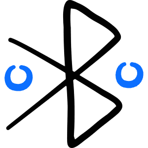 Bluetooth Transfer Icon from Freehand Duotone - Free Set