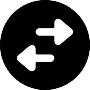 Data Transfer Circle Icon from Ultimate Bold - Free Set