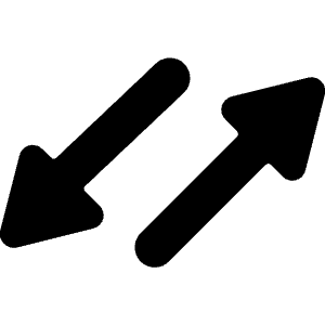 Data Transfer Diagonal Icon from Ultimate Bold - Free Set