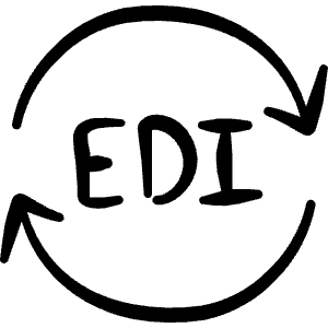 Data Transfer Edi Reload Icon from Freehand Line - Free Set