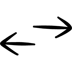 Data Transfer Horizontal Icon from Freehand Line - Free Set