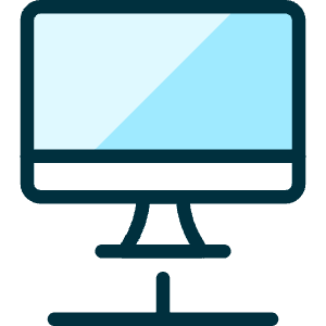 Monitor Icon from Ultimate Duotone - Free Set