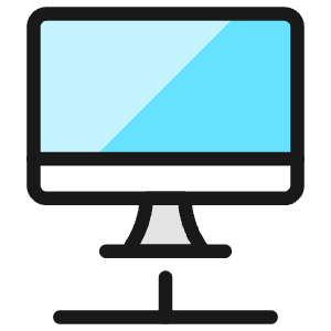 Monitor Icon from Ultimate Colors - Free Set