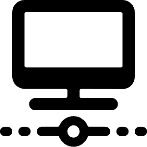 Monitor Icon from Ultimate Bold - Free Set