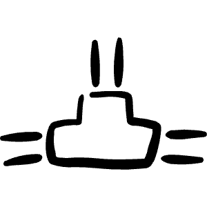 Network Connector Icon from Freehand Line - Free Set