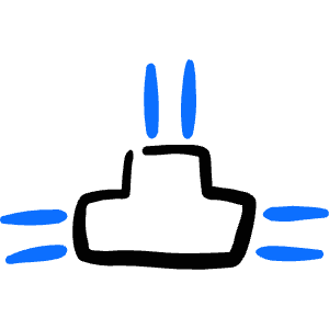 Network Connector Icon from Freehand Duotone - Free Set