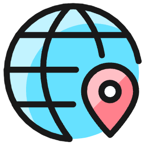 Network Pin Icon from Ultimate Colors - Free Set