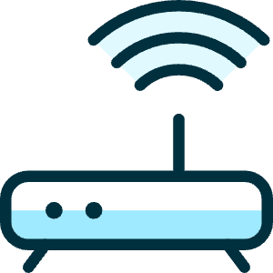 Router Signal 1 Icon from Ultimate Duotone - Free Set
