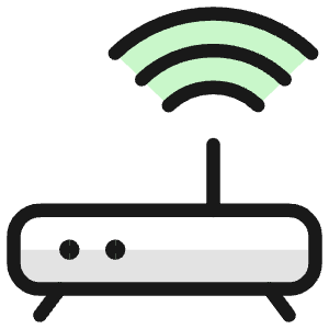 Router Signal 1 Icon from Ultimate Colors - Free Set