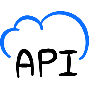 Server Api Cloud Icon from Freehand Duotone - Free Set