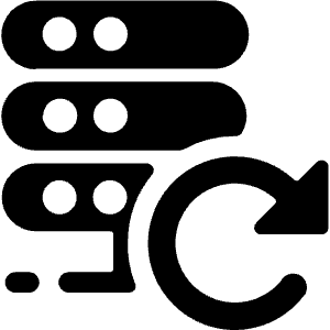 Server Refresh 1 Icon from Ultimate Bold - Free Set