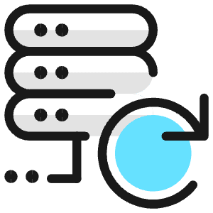 Server Refresh 1 Icon from Ultimate Colors - Free Set