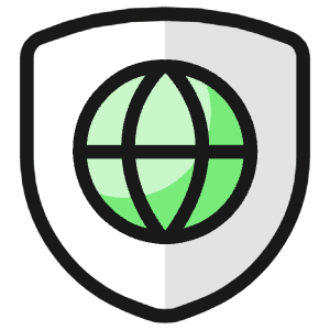 Shield Globe Icon from Ultimate Colors - Free Set