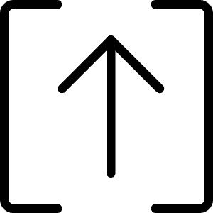 Upload Brackets Icon from Ultimate Light - Free Set