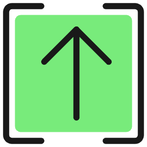 Upload Brackets Icon from Ultimate Colors - Free Set