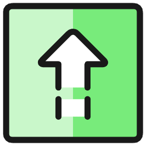 Upload Square 1 Icon from Ultimate Colors - Free Set