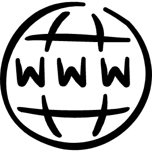 Worldwide Web Network Www Icon from Freehand Line - Free Set