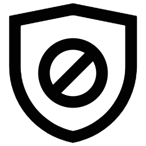 Block Shield Icon from Atlas Line Set
