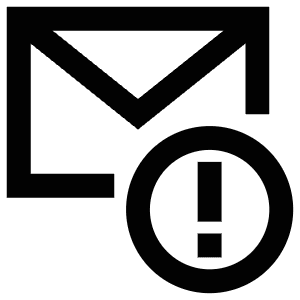 Exclamation Message Alert Icon from Atlas Line Set