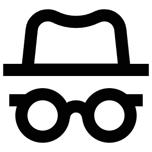 Incognito Icon from Atlas Line Set