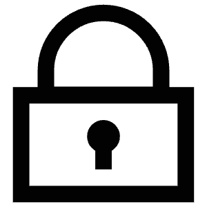 Padlock Icon from Atlas Line Set