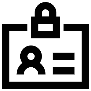 Padlock User Icon from Atlas Line Set