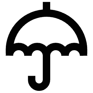 Umbrella Protection Icon from Atlas Line Set