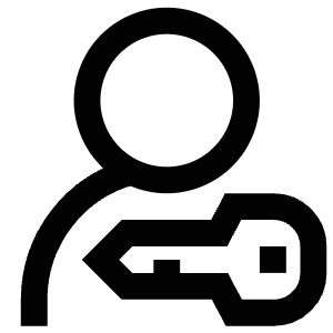 User Key Icon from Atlas Line Set