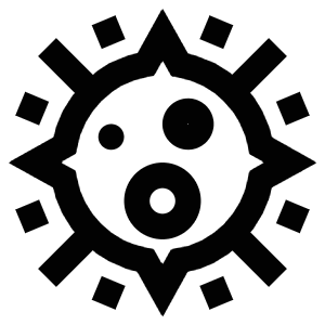 Virus Icon from Atlas Line Set