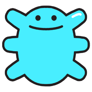 Bug Icon from Stickies Colors - Free Set