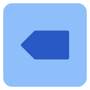 Delete Backspace Icon from Core Flat Set