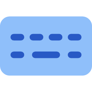 Keyboard Wireless Icon from Core Flat Set