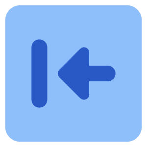 Previous 2 Icon from Core Flat Set