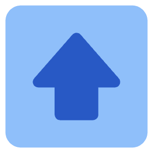 Shift Square Icon from Core Flat Set