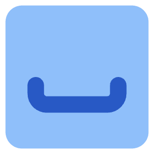 Spacebar Square Icon from Core Flat Set